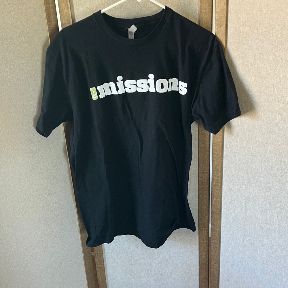 FINAL MARKDOWN Next Level Apparel Jet Black Tee large